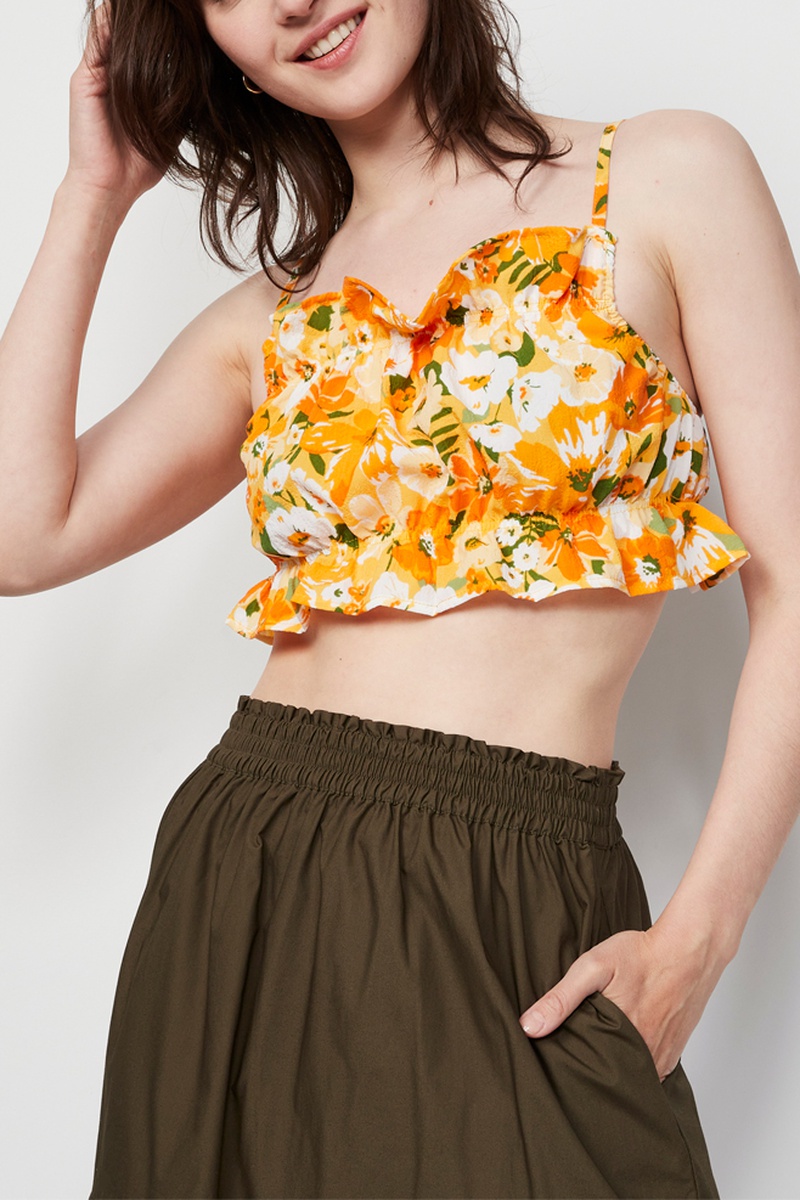 Crop top - Orange