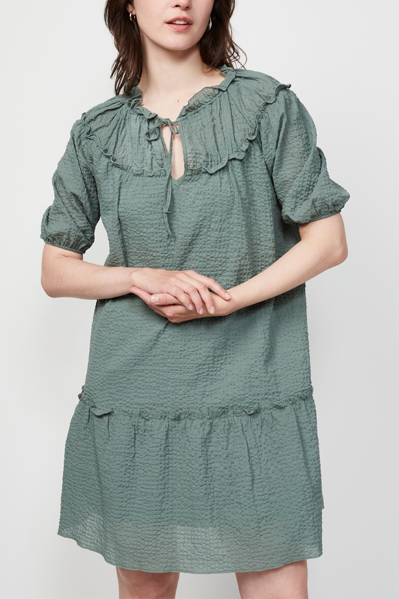 Robe trapèze - Kaki