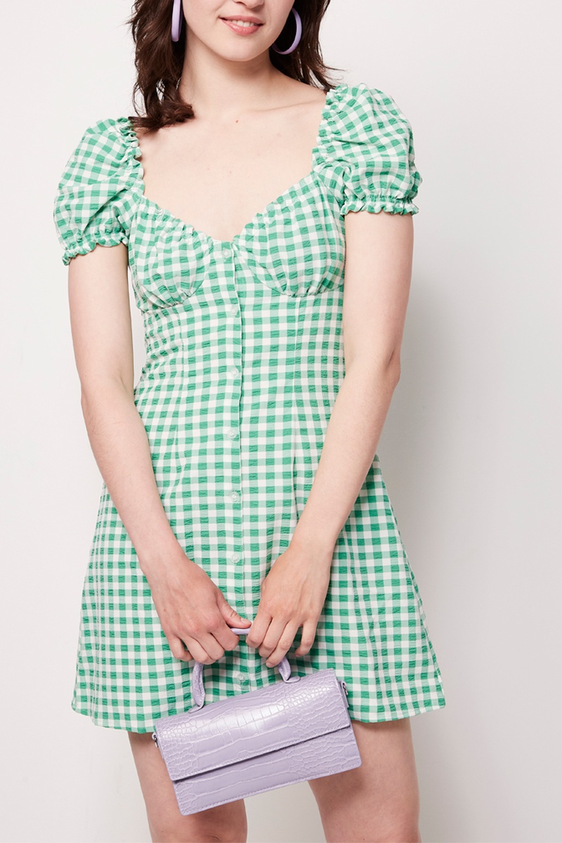 Robe patineuse - Vert