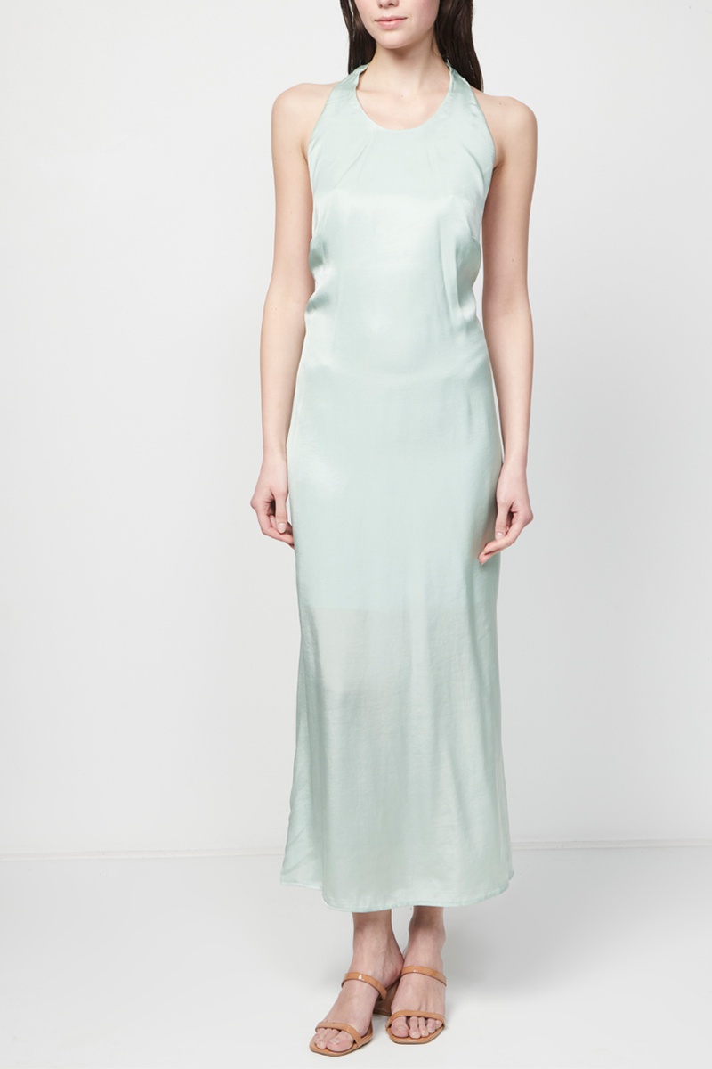 Robe droite - Vert d’eau