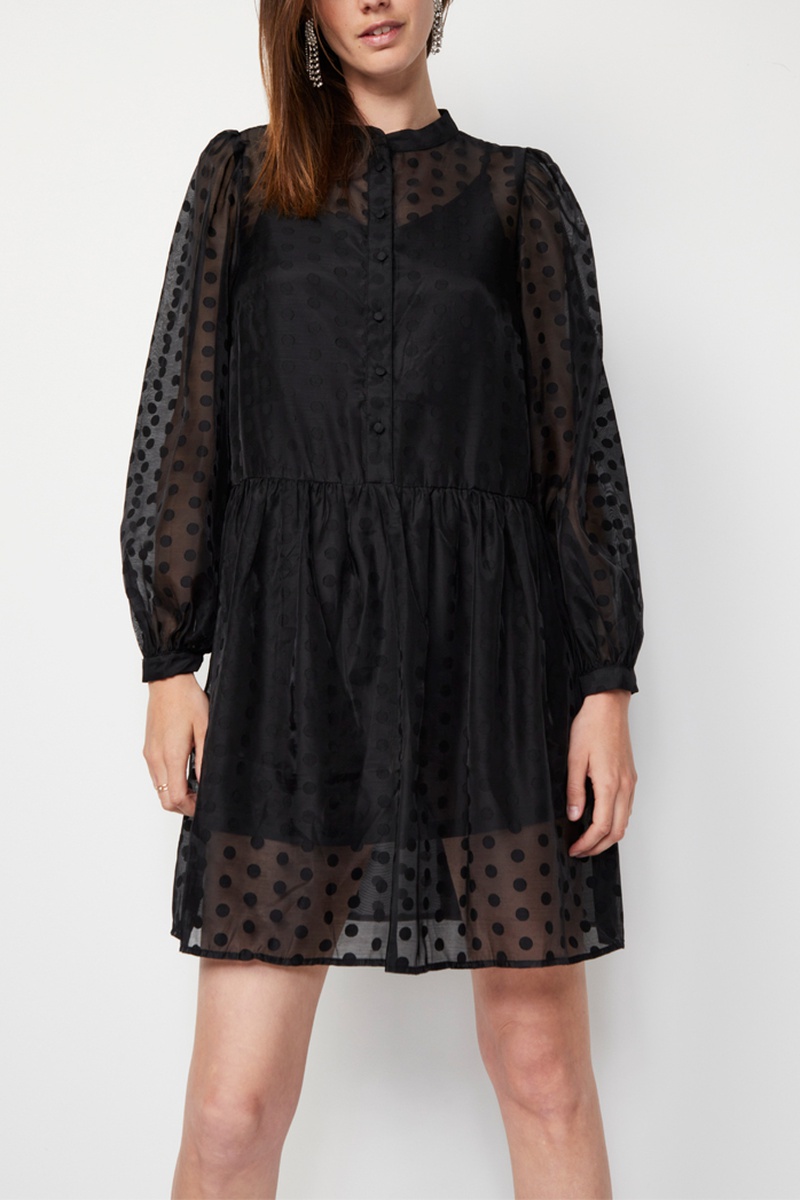 Robe patineuse - Noir