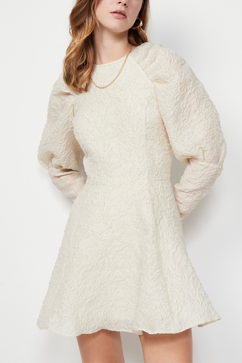 Robe patineuse - Ecru