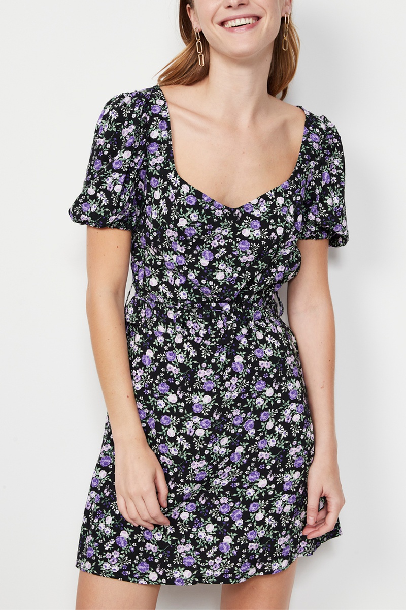 Robe patineuse - Noir