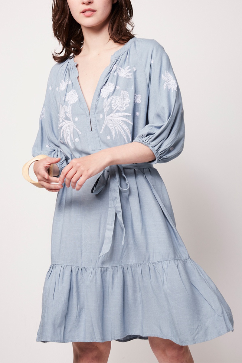 Robe patineuse - Ciel