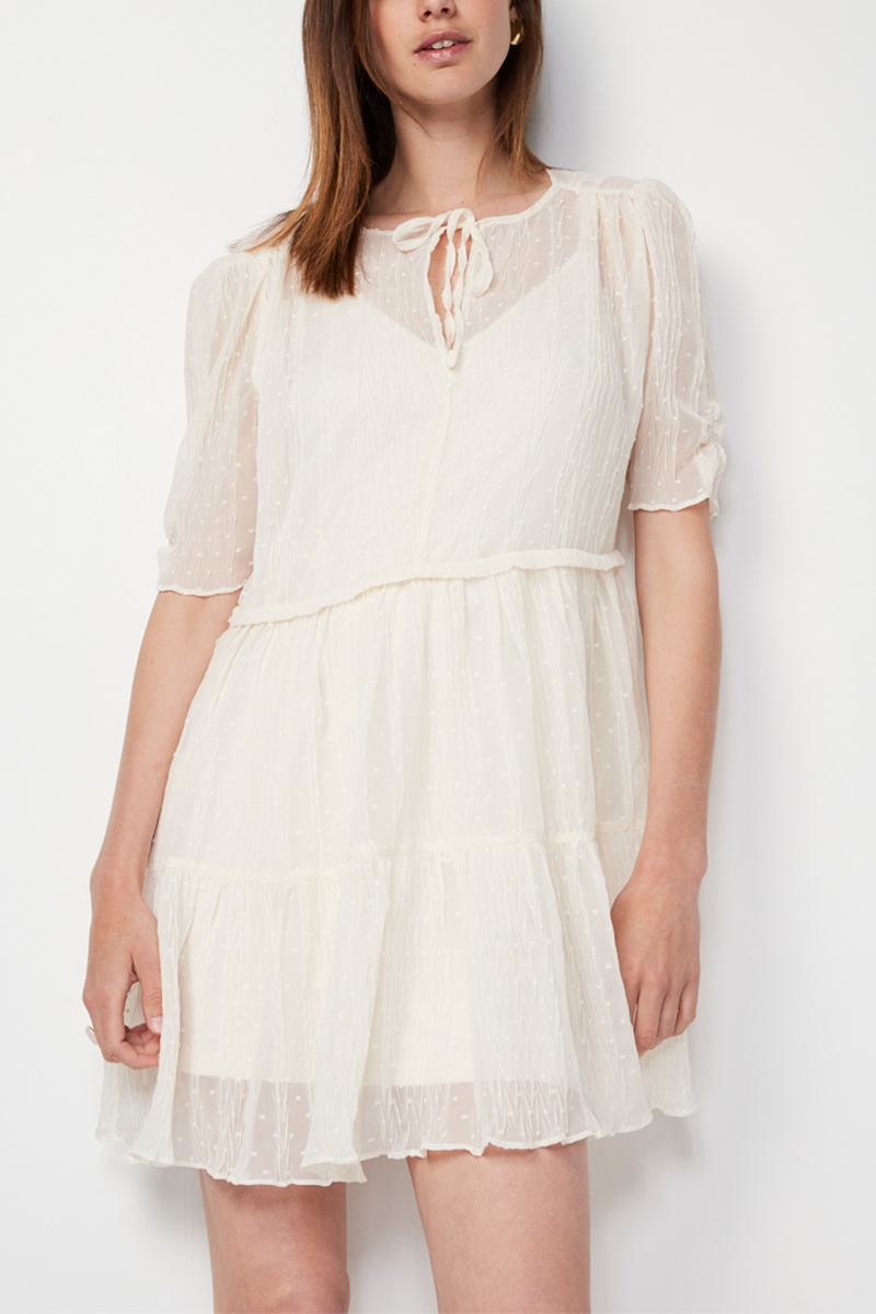 Robe patineuse - Blanc