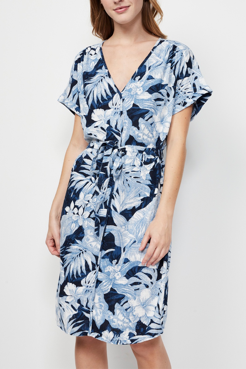 Robe patineuse - Bleu nuit