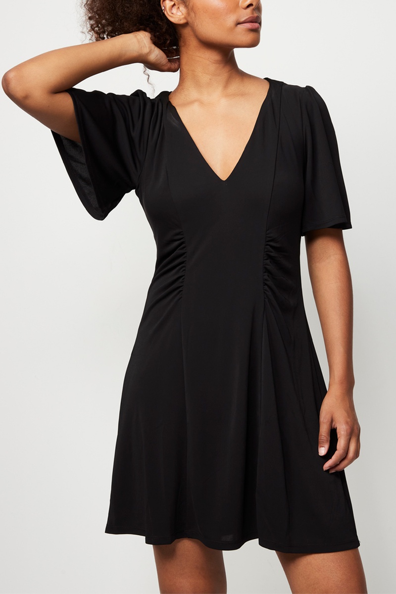 Robe trapèze - Noir