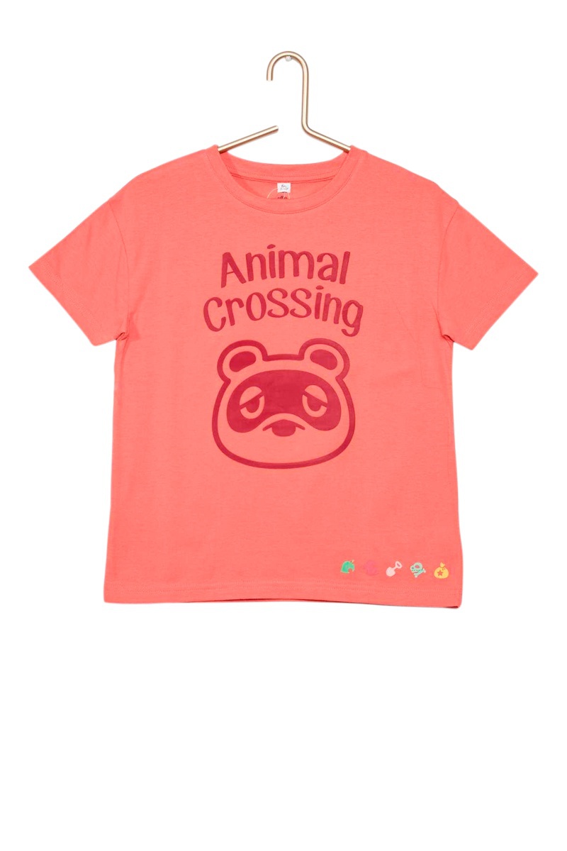 T-shirt Tom Nook Animal Crossing Rose