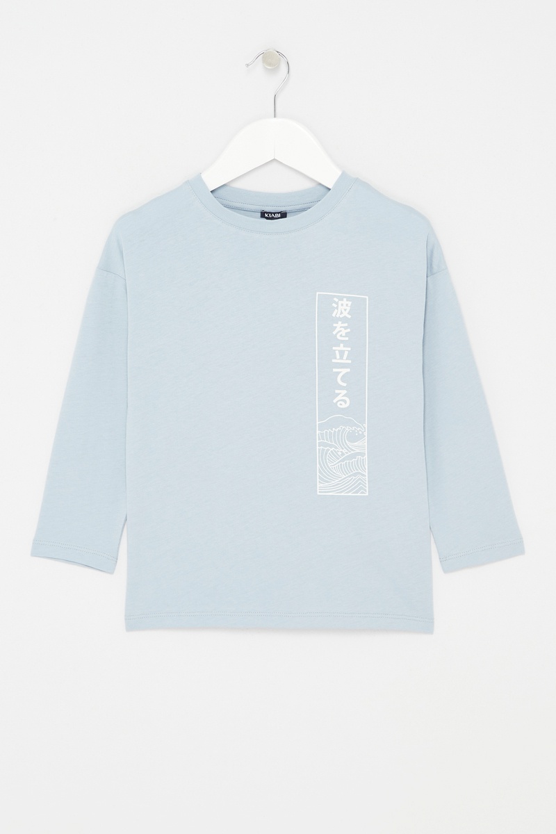 T-shirt Bleu clair