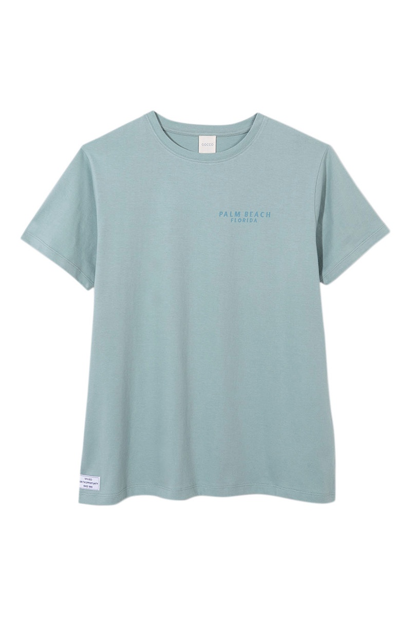 T-shirt Bleu clair
