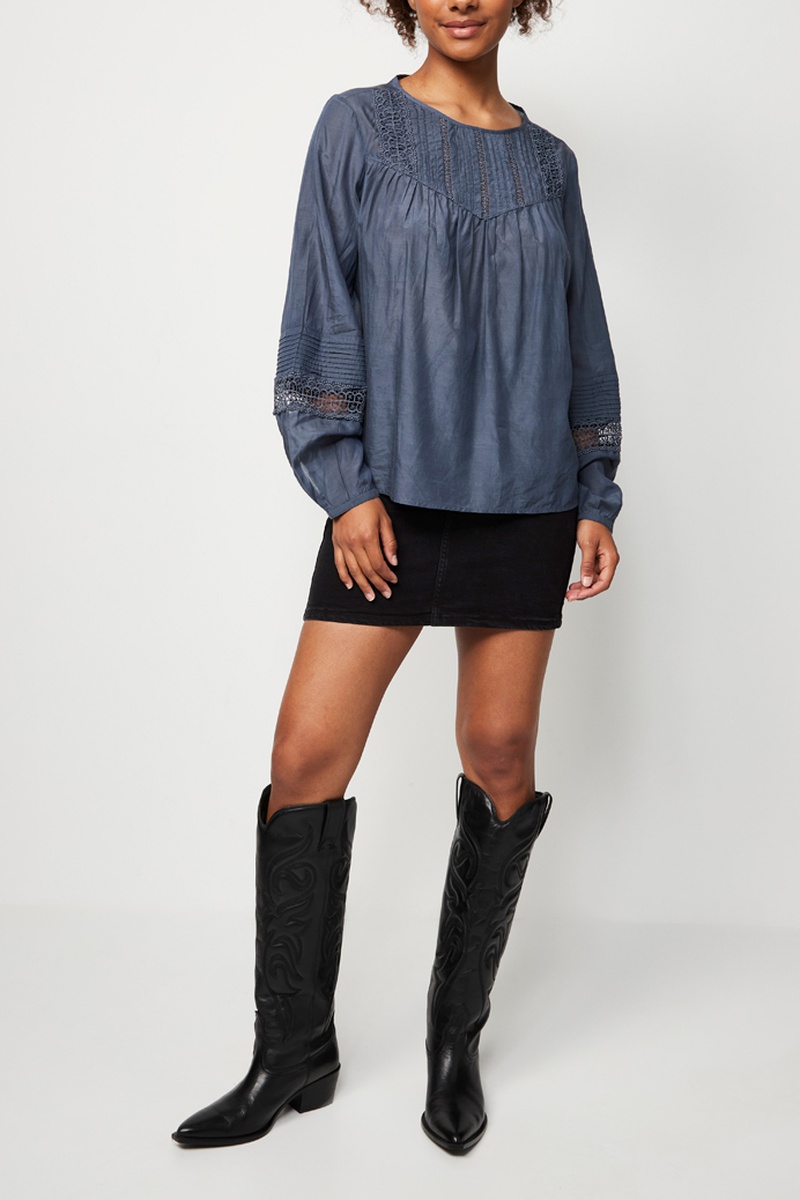 Blouse - Bleu marine