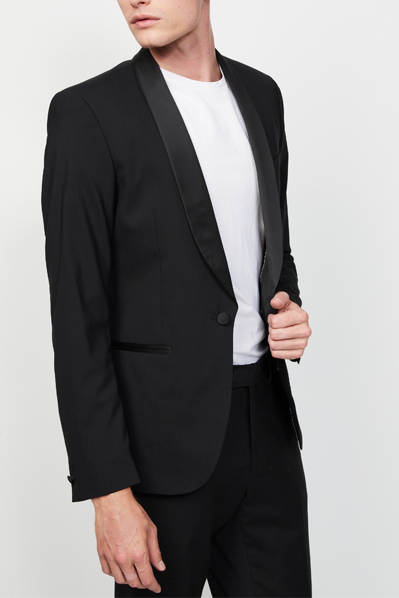 Veste en laine - Noir