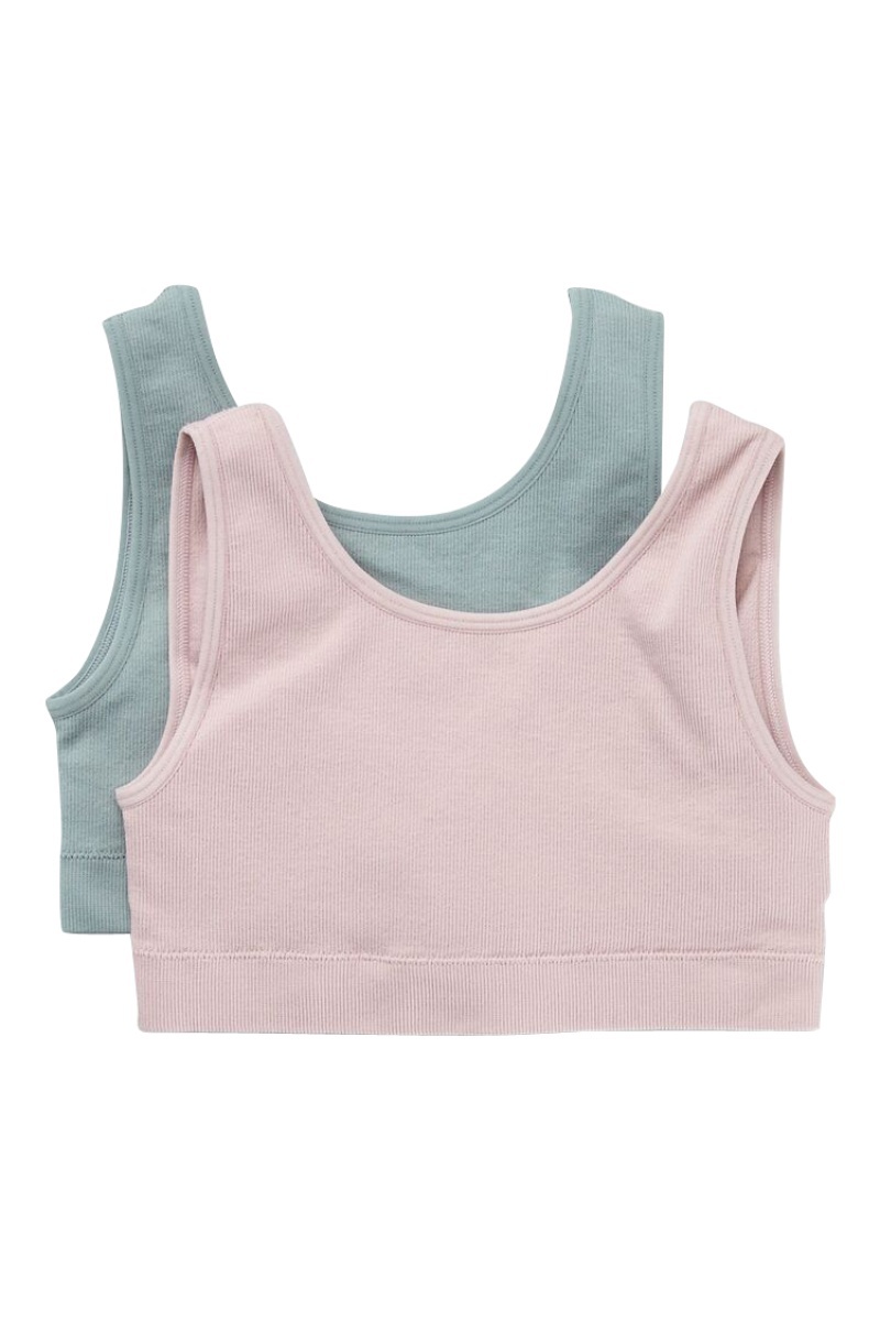 2 brassières Ciel et mauve
