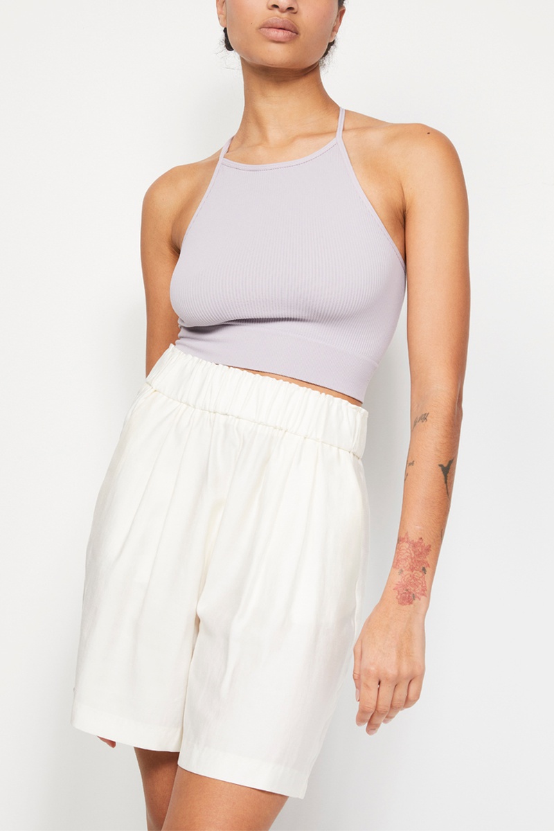 Crop top - Lilas clair