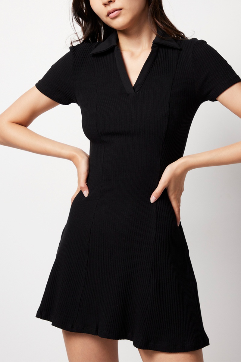 Robe trapèze - Noir