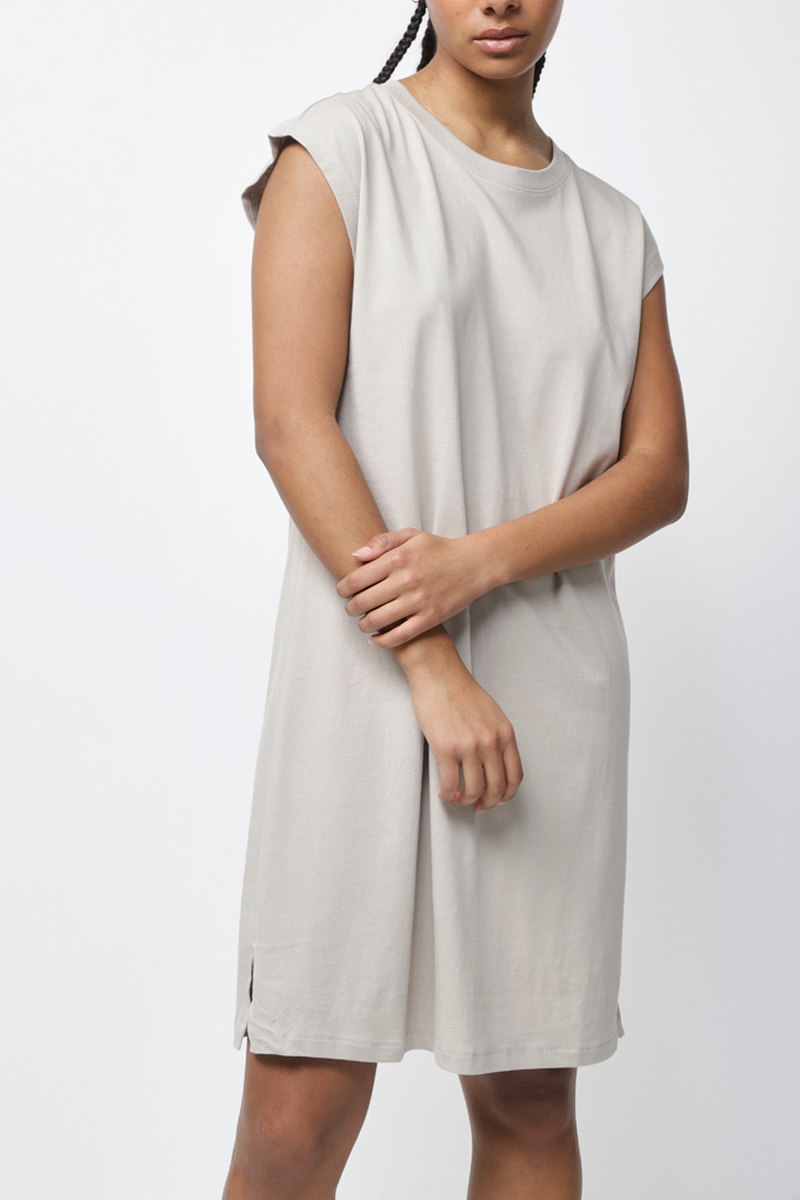 Robe t-shirt - Beige