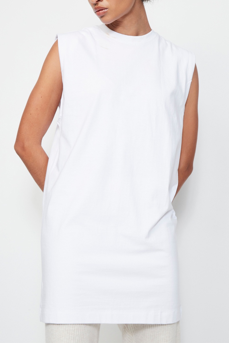 Robe t-shirt - Blanc