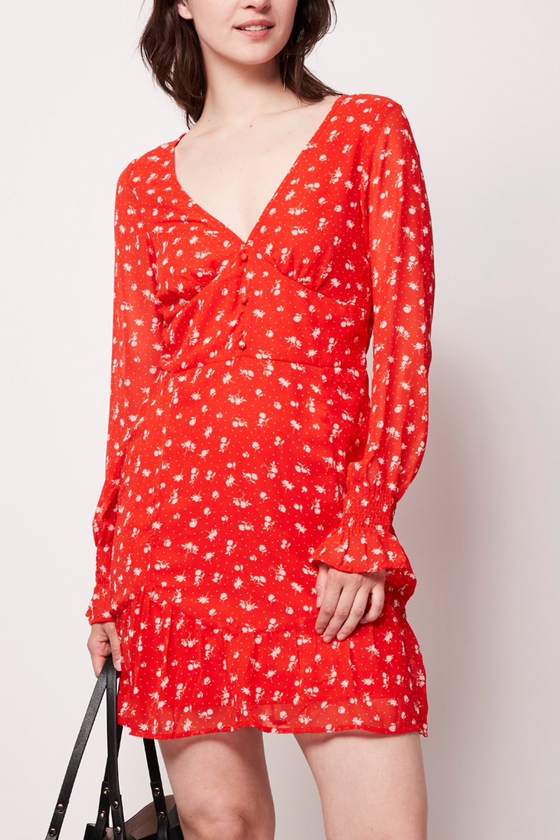 Robe patineuse - Rouge