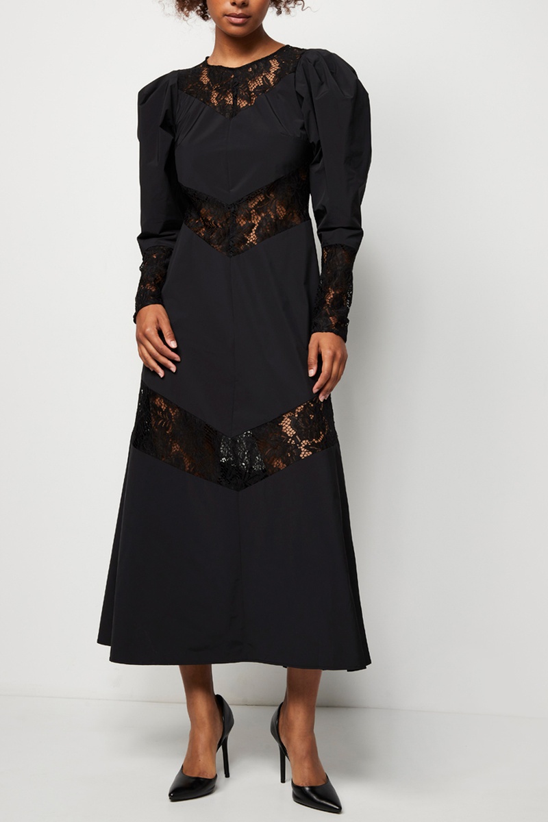 Robe longue - Noir