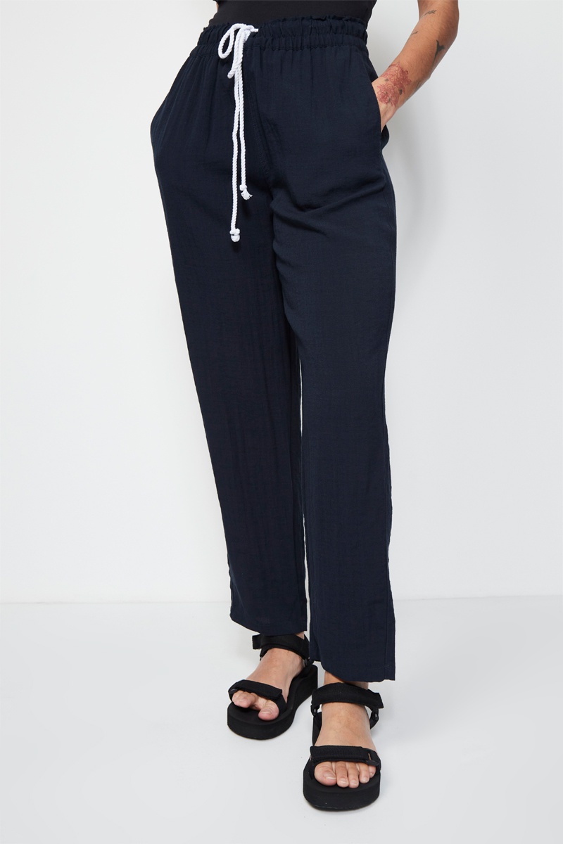 Pantalon casual - Bleu marine