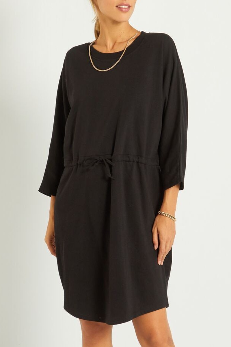 Robe droite Noir