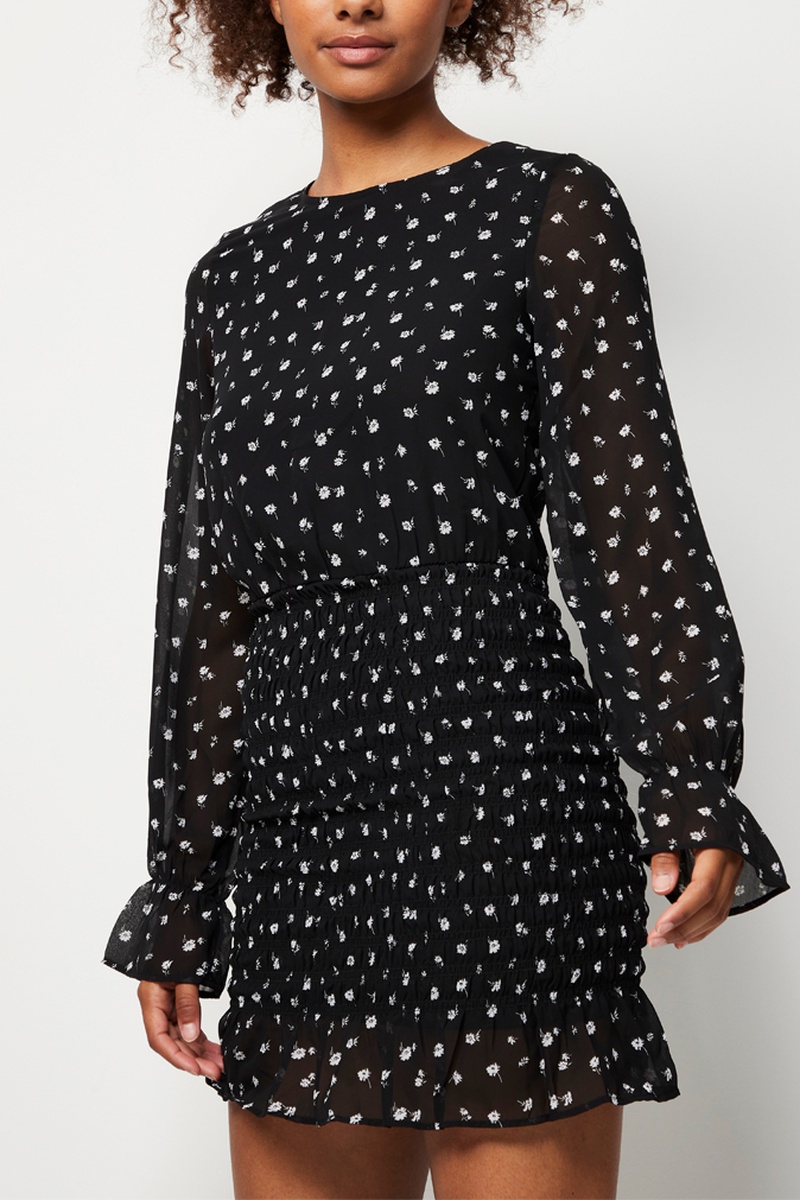 Robe patineuse - Noir