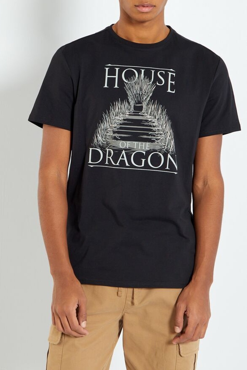 T-shirt Game of Thrones Noir