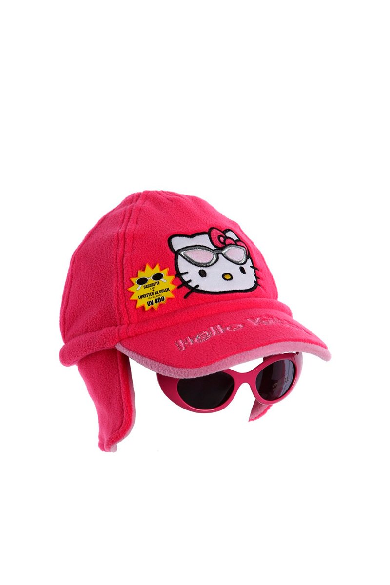 Casquette Hello Kitty Rose foncé