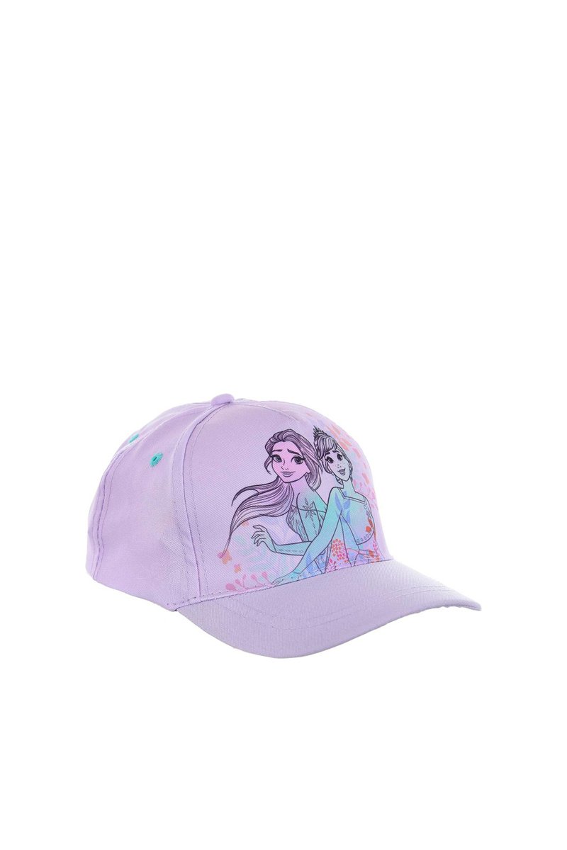 Casquette Elsa et Anna La Reine des Neiges Disney - Mauve et noir