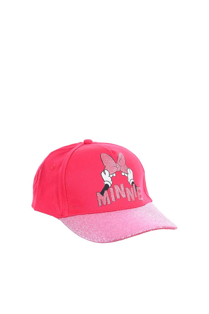 Casquette Minnie Disney Rose et argenté