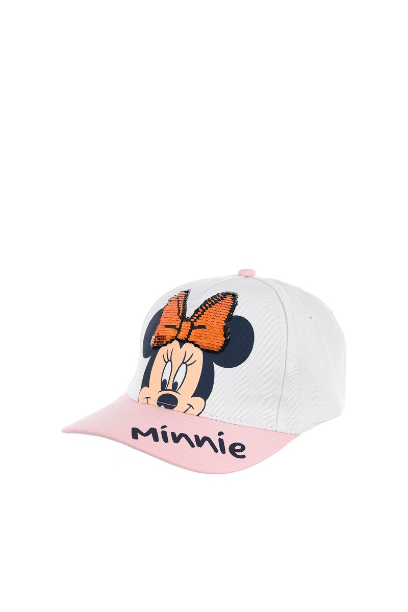 Casquette Minnie Disney Blanc et rose