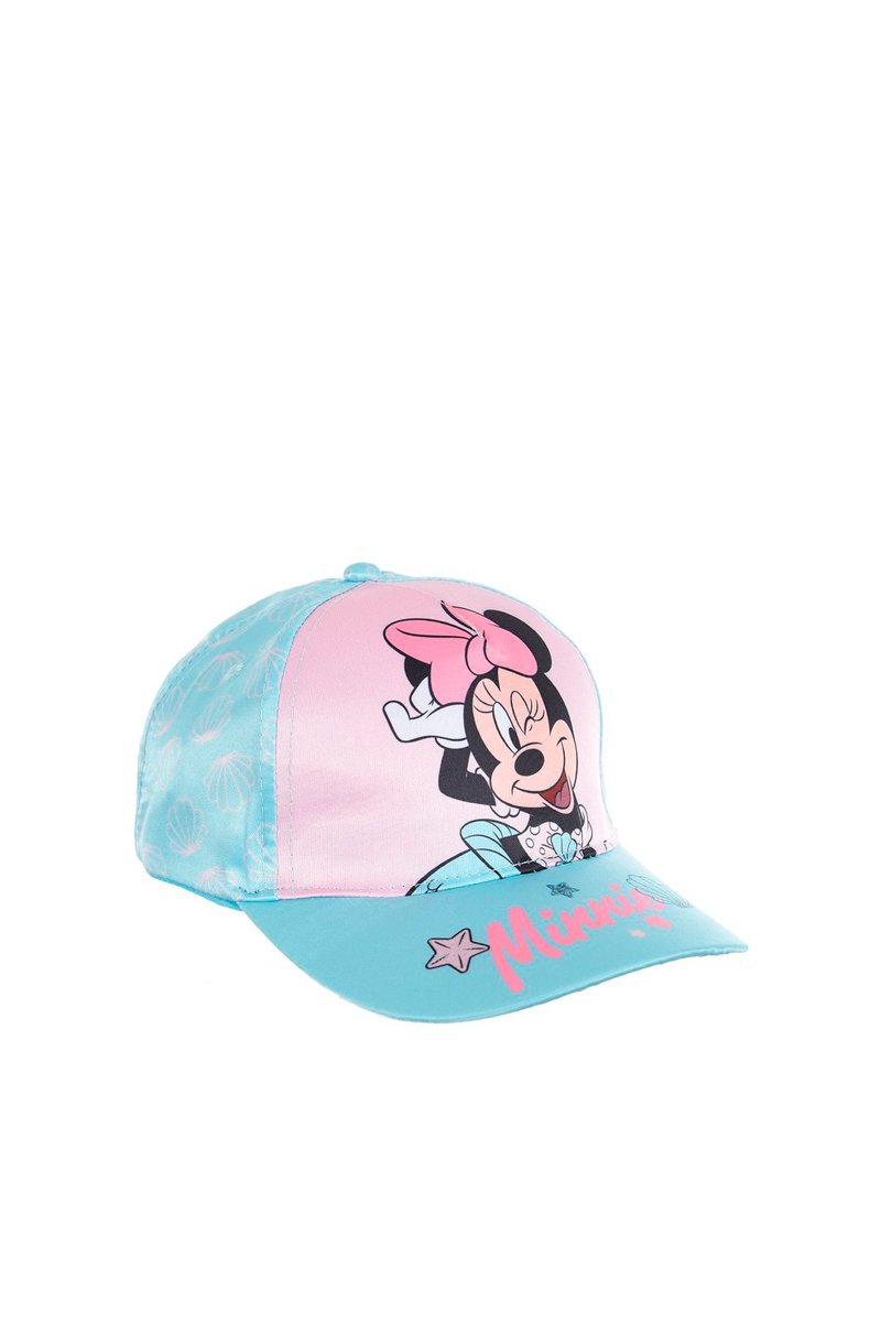 Casquette Minnie Disney Rose et turquoise