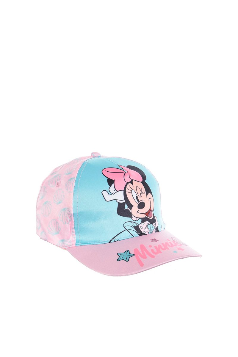Casquette Minnie Disney Turquoise et rose