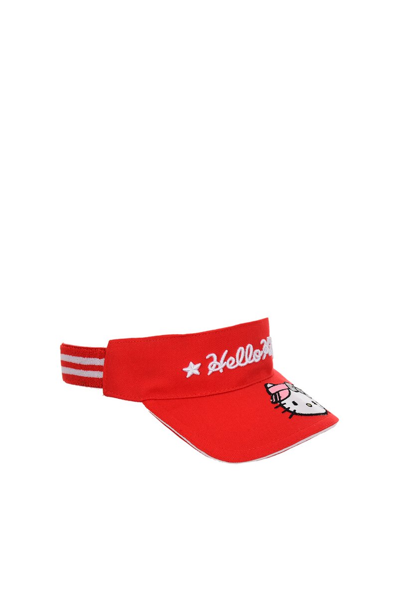 Visière Hello Kitty Rouge