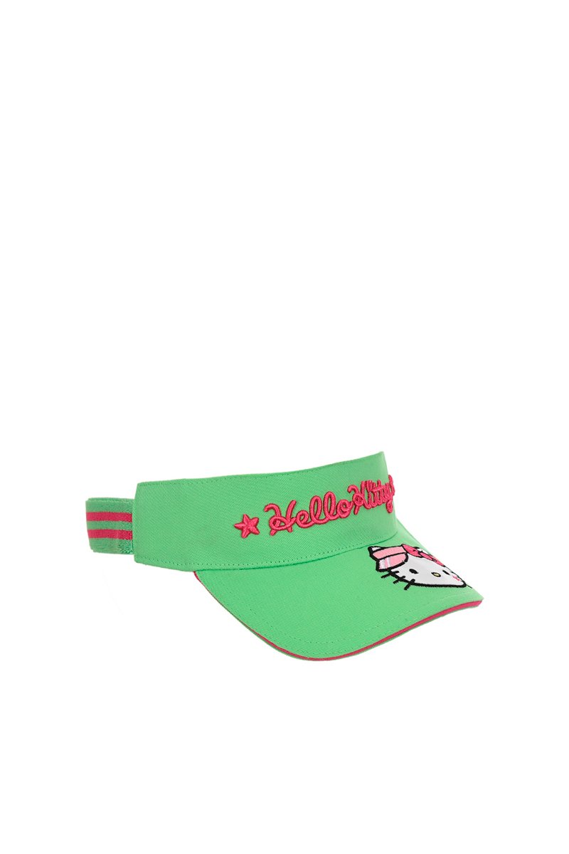 Visière Hello Kitty Vert