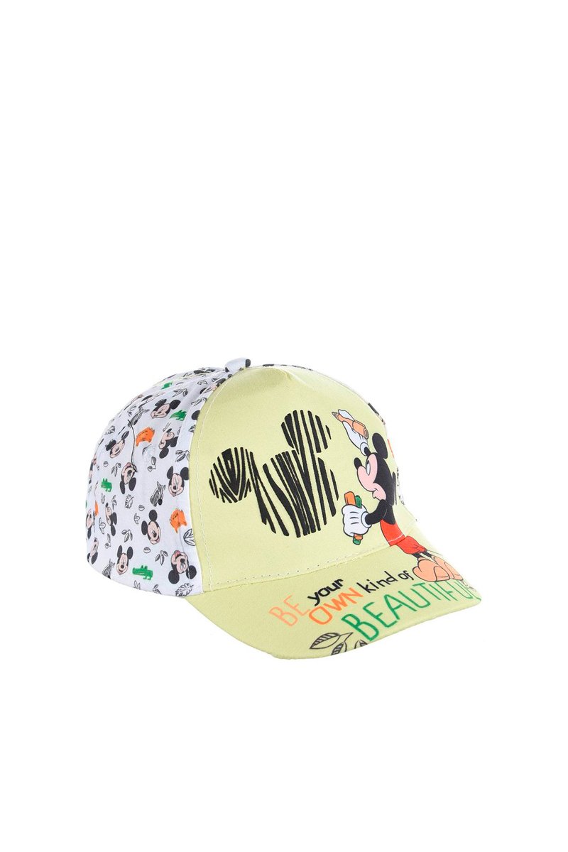 Casquette Mickey Disney Jaune