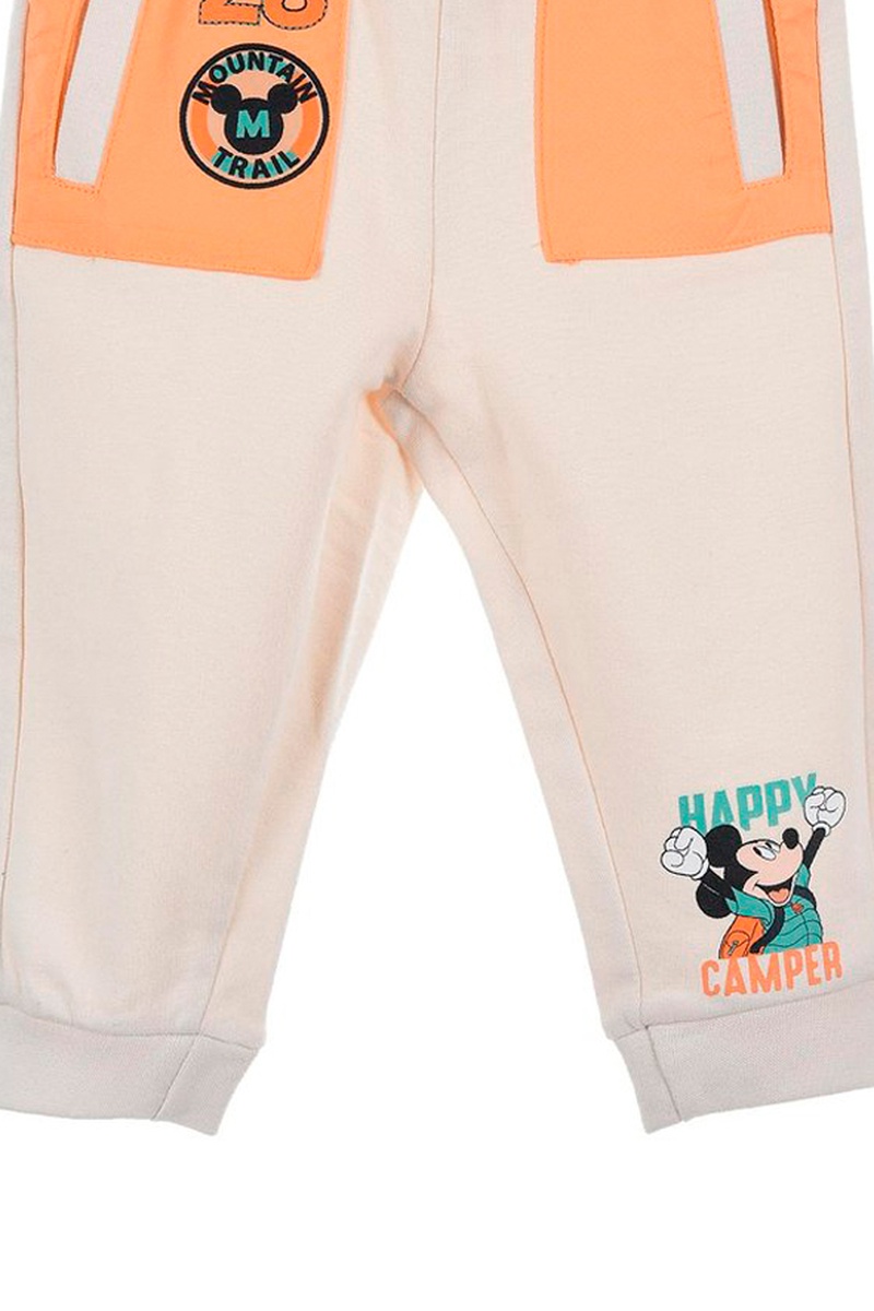Jogging en coton biologique Mickey Disney - Beige