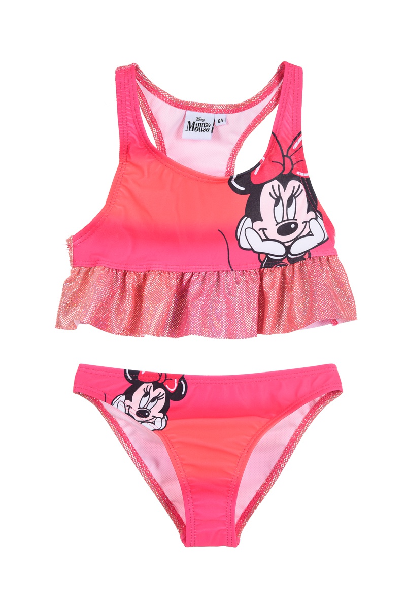 Maillot 2 pièces Minnie Disney Fuchsia