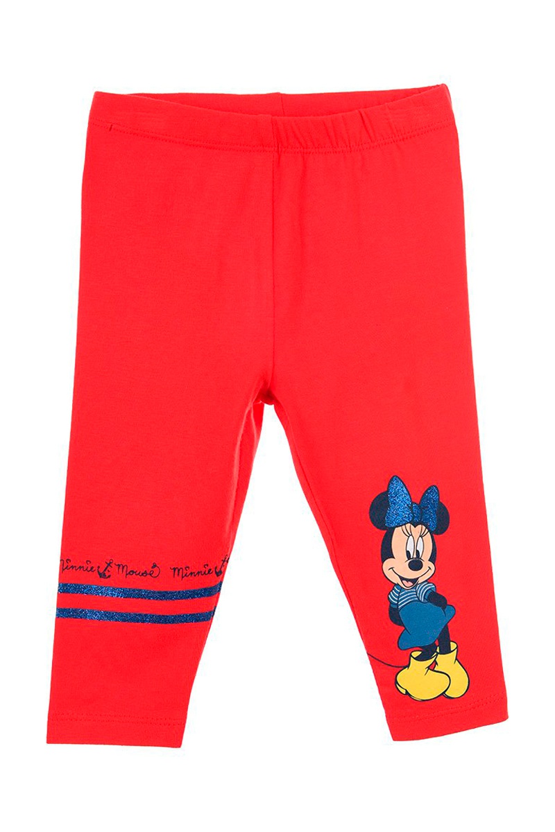 Legging Minnie Disney Rouge