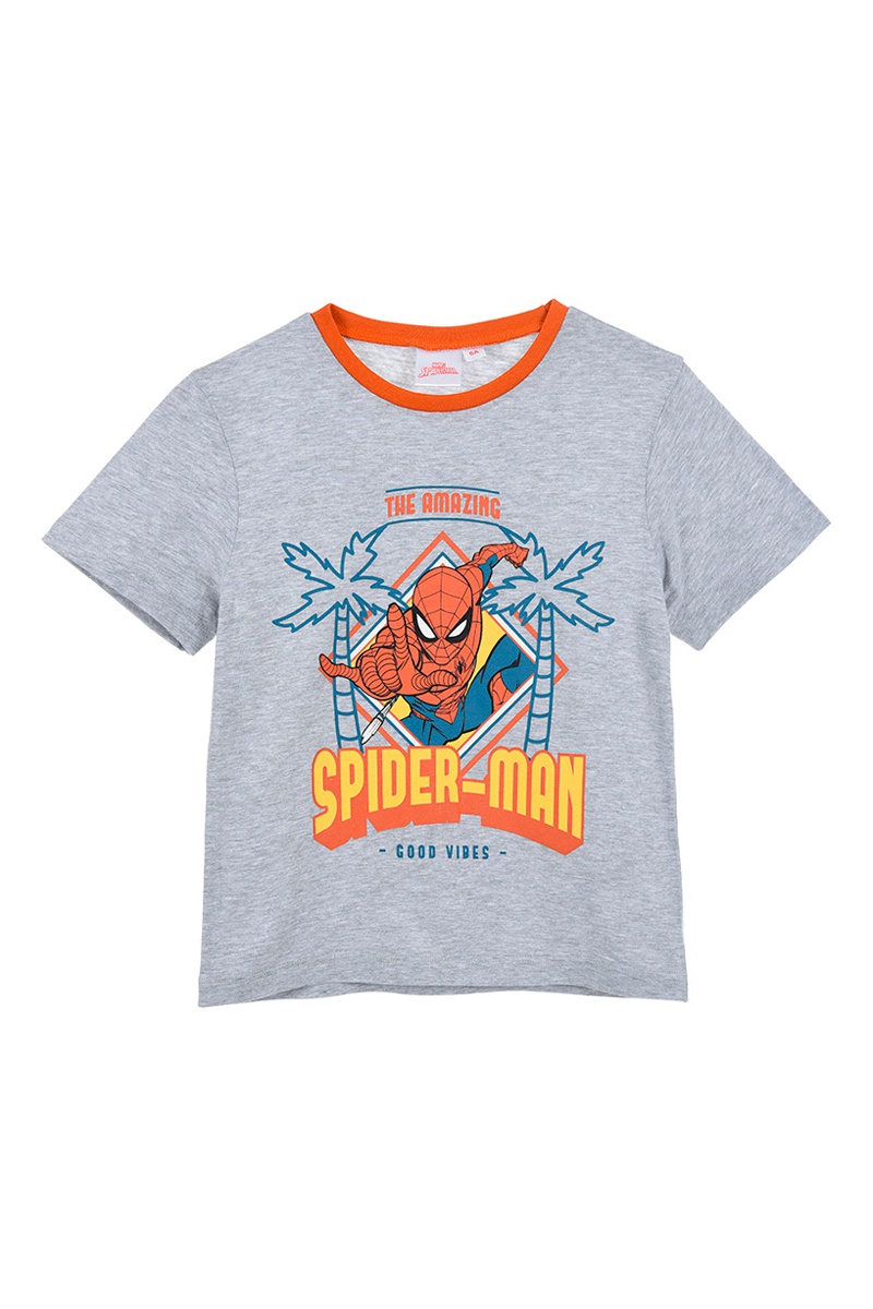 T-shirt Spider-Man Avengers Marvel - Gris clair chiné
