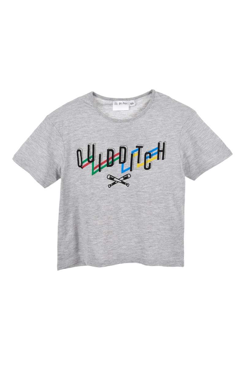 T-shirt Harry Potter Gris chiné