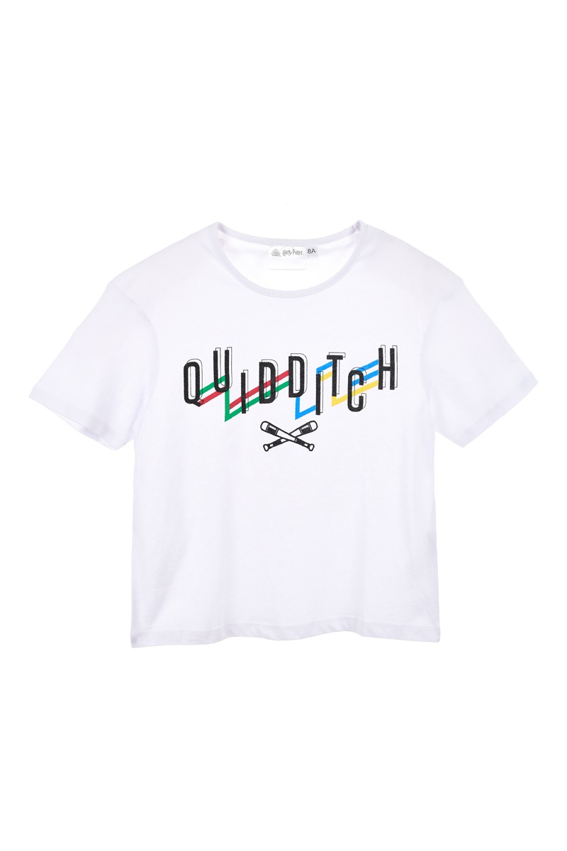 T-shirt Harry Potter Blanc