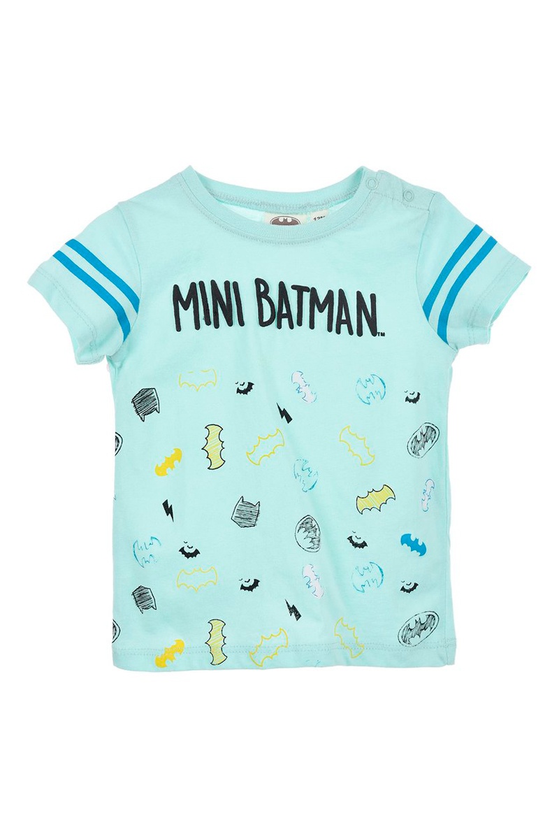 T-shirt en coton biologique Batman La Ligue des Justiciers DC Comics - Ciel