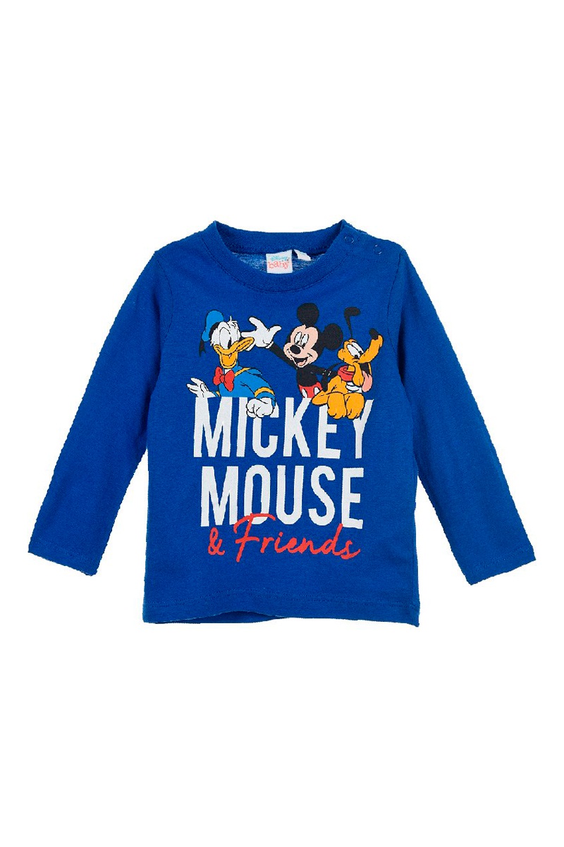 T-shirt Mickey Disney Bleu roi