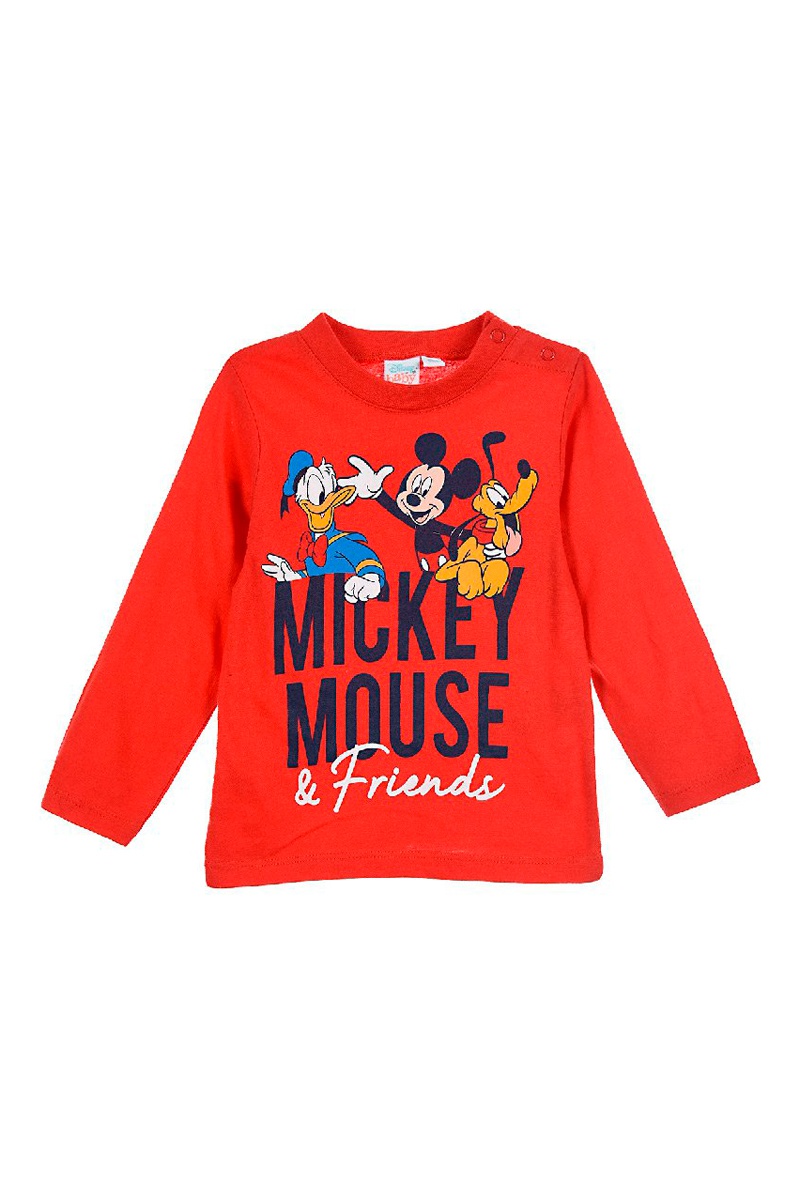 T-shirt Mickey Disney Rouge