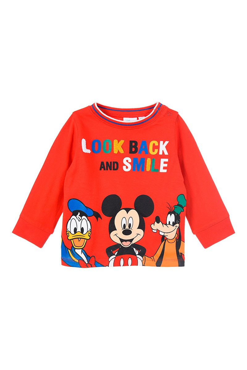 T-shirt Disney Rouge