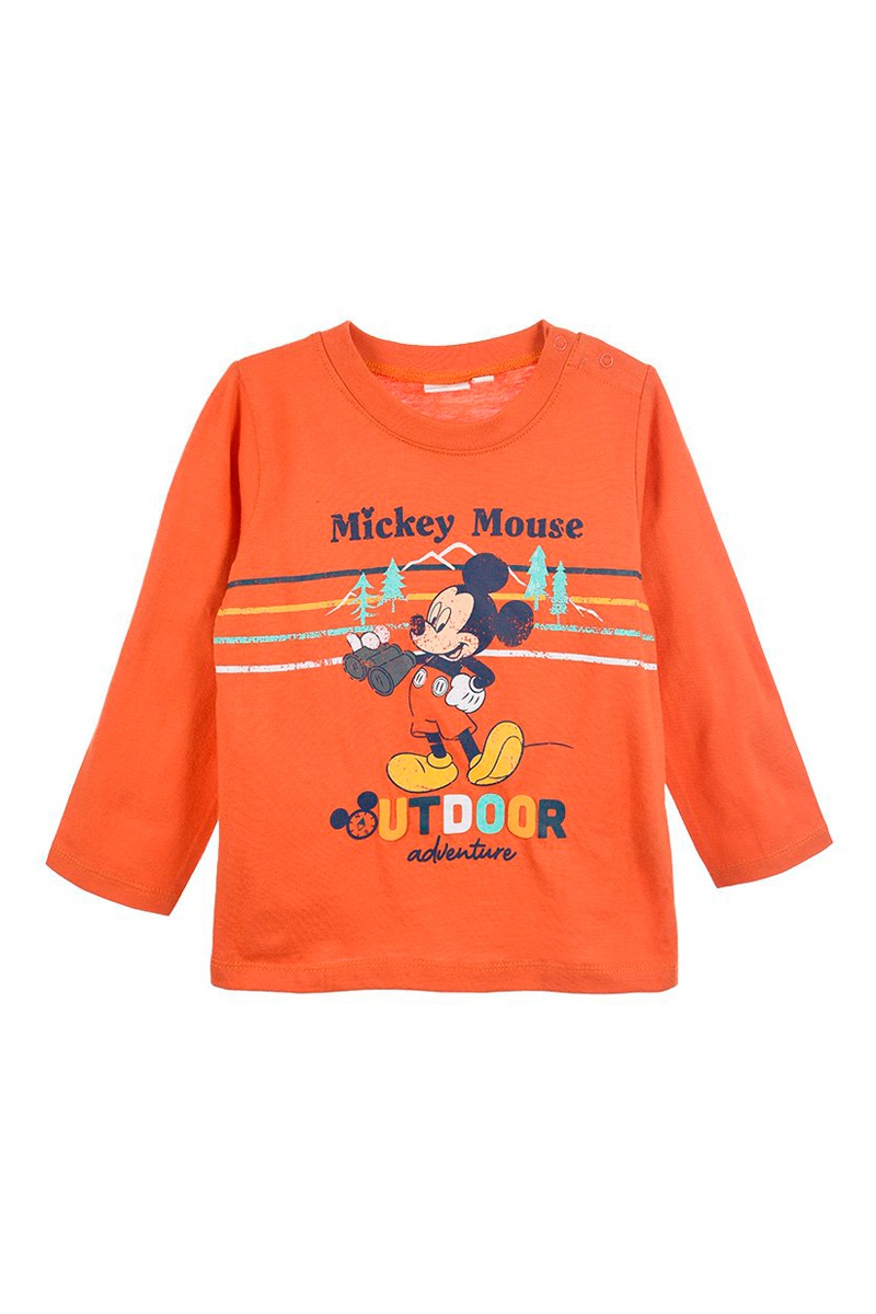 T-shirt en coton biologique Mickey Disney - Orange