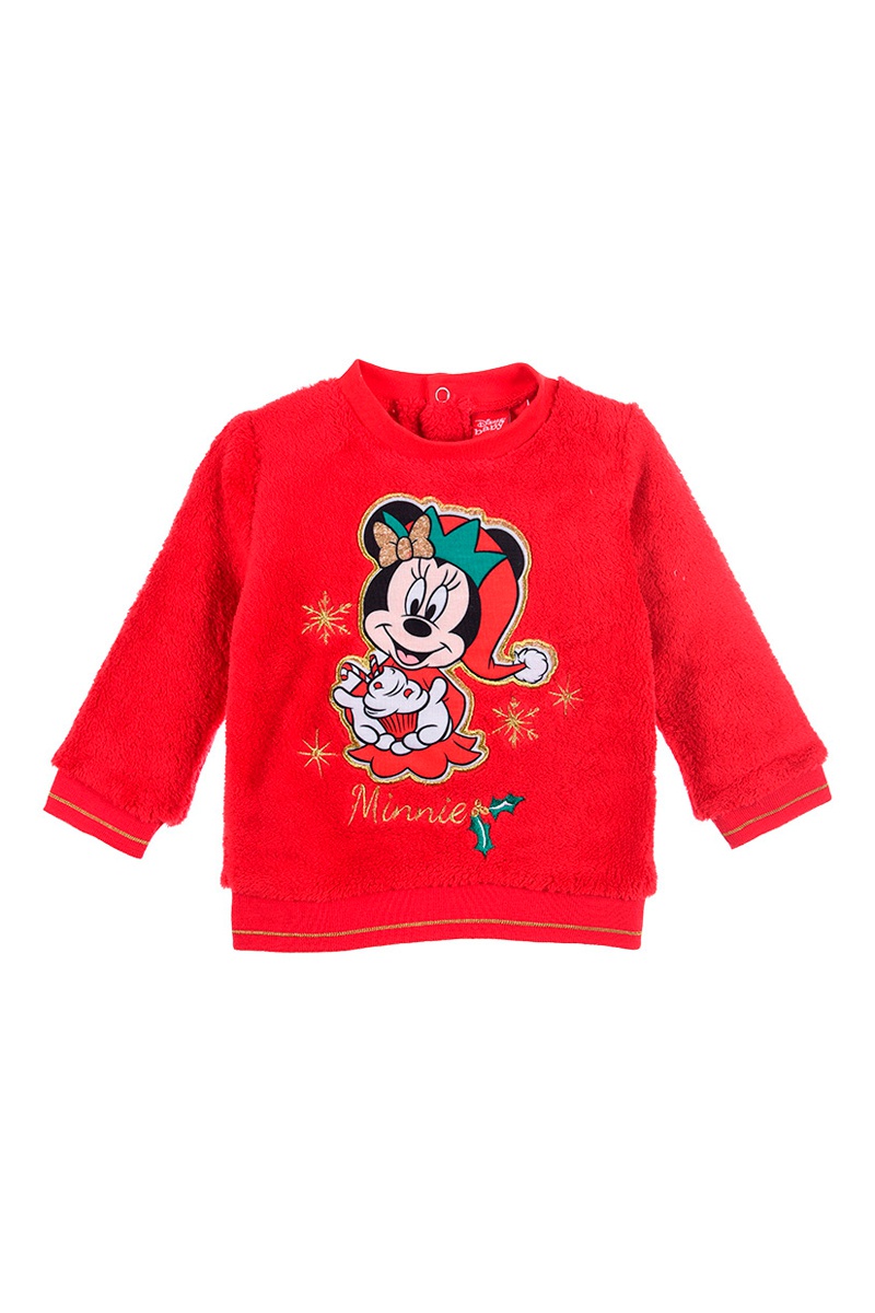 Sweat Minnie Disney Rouge