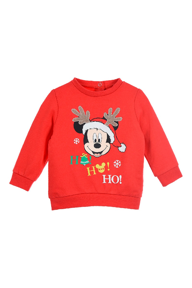 Sweat Mickey Disney Rouge