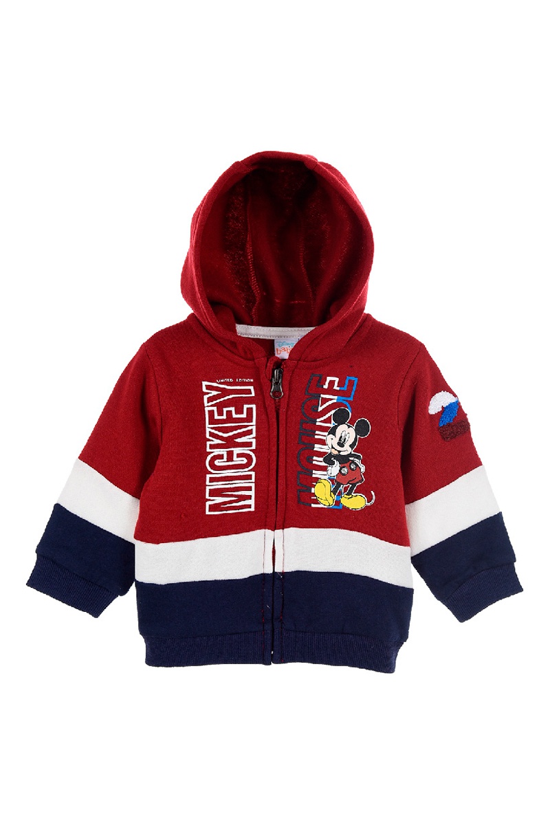 Sweat Mickey Disney Rouge